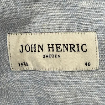 John Henric ljusblå skjorta / 40