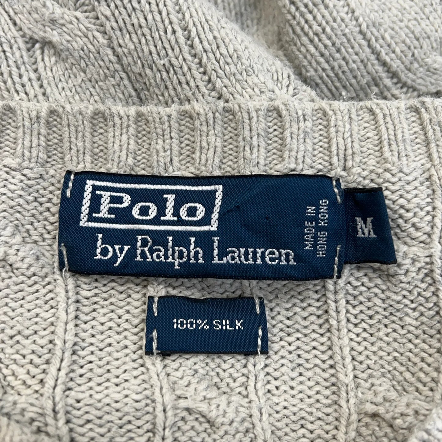 Ralph Lauren stickad tröja / M