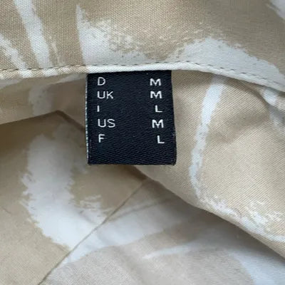 Esprit beige skjorta / M