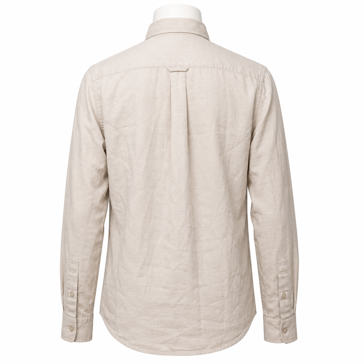 Dressmann beige skjorta / S
