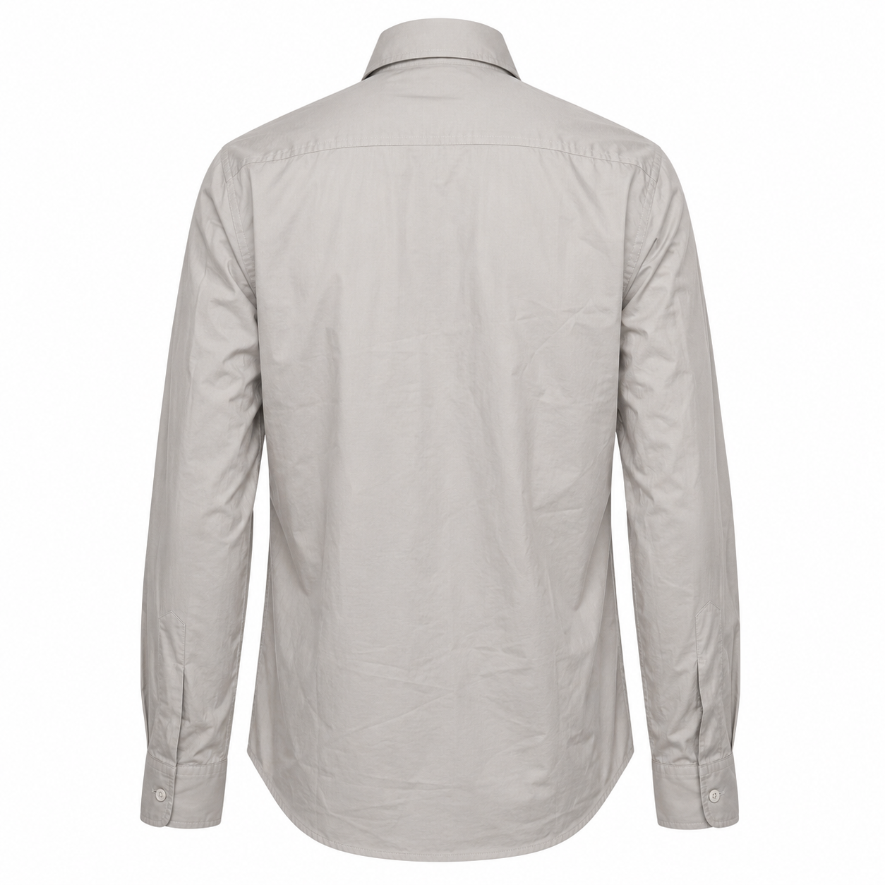 HUGO BOSS beige skjorta med orange dragkedja / S