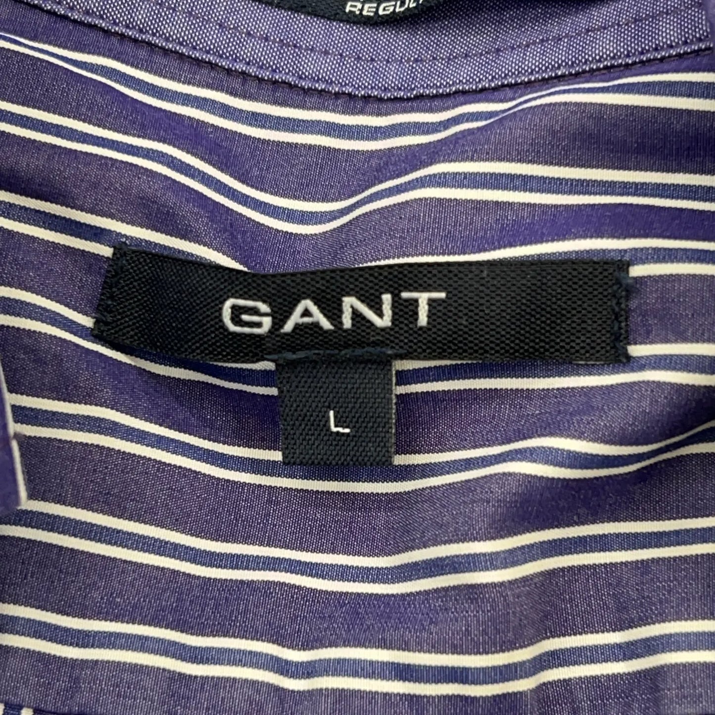 GANT randig tröja blå/vit herr / L